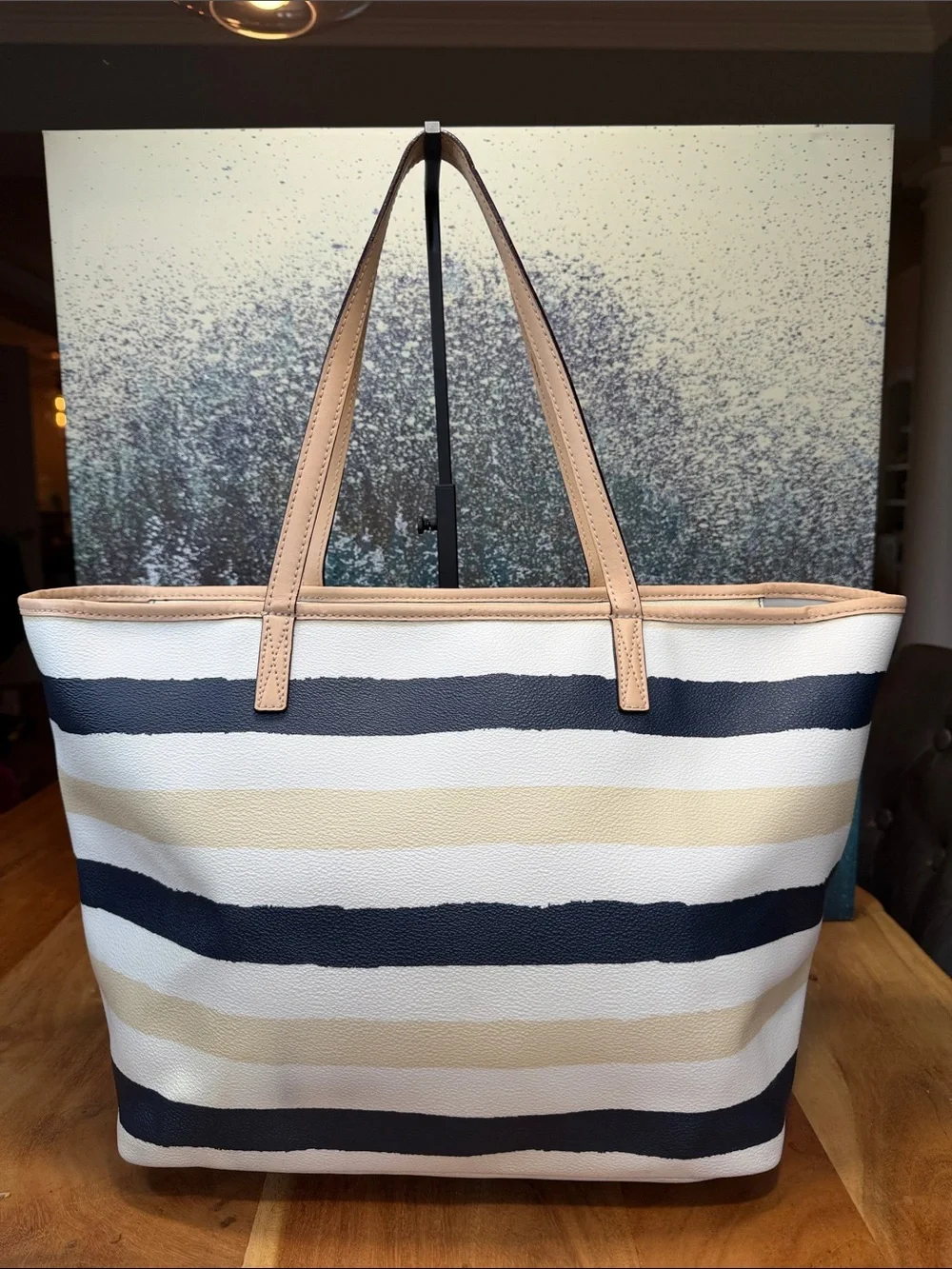 Kate Spade 2010s Coastal Chic Bondi Road Harmony Tote Bag